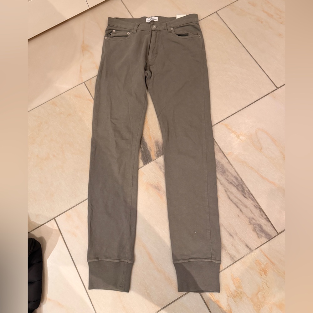 STONE ISLAND Grey Jogger Pants youth skinny sz 14 kids youth authentic Mens XS